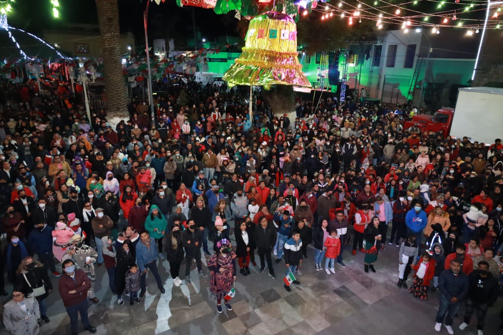 Invita Ayuntamiento de Chiautempan a disfrutar del Grito de Independencia en el Parque Juárez